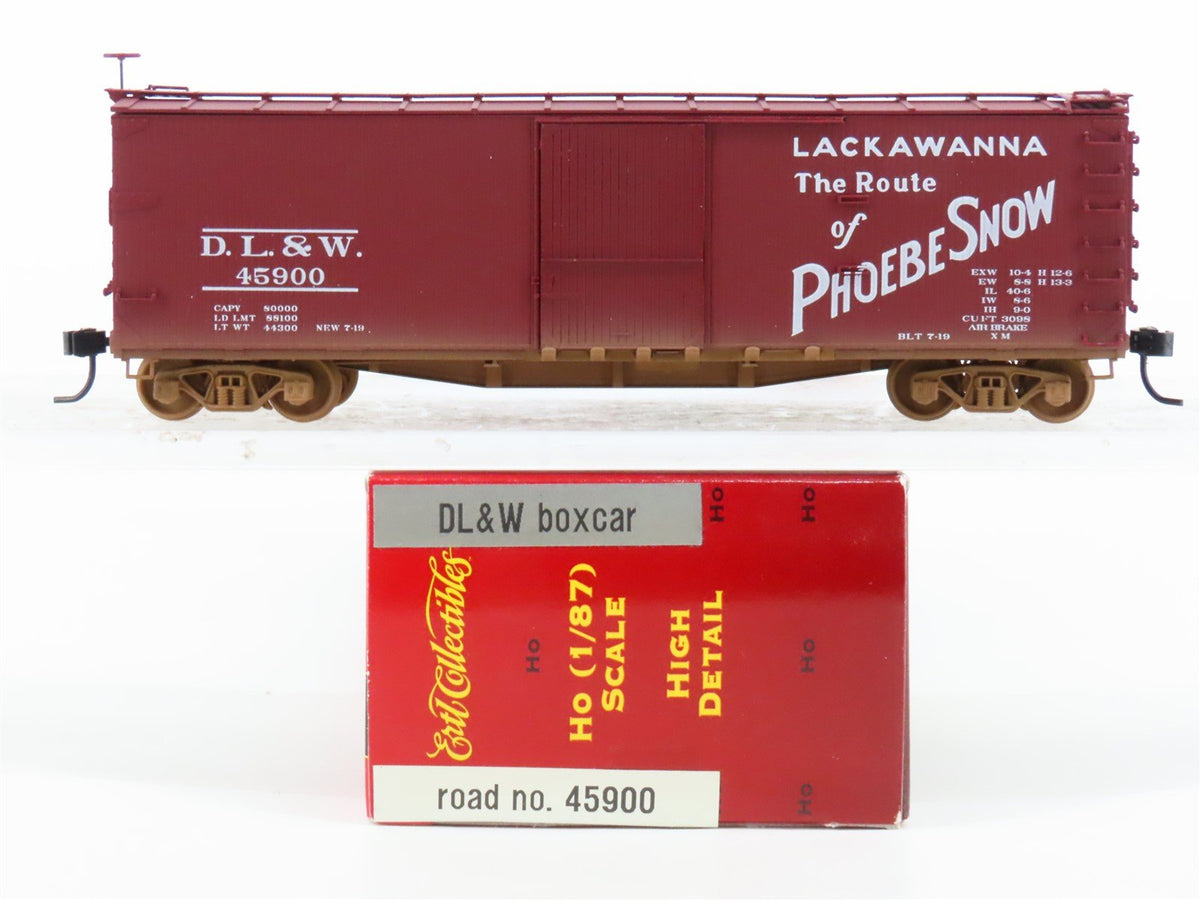 HO Scale Ertl Collectibles 4296 DL&amp;W Lackawanna Phoebe Snow 50&#39; Box Car #45900
