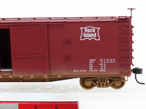 HO Scale Ertl Collectibles 3321 RI Rock Island Railroad 50' Box Car #15592