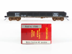 HO Scale Ertl Collectibles 4983 MEC Maine Central 40' Low-Side Gondola #17080