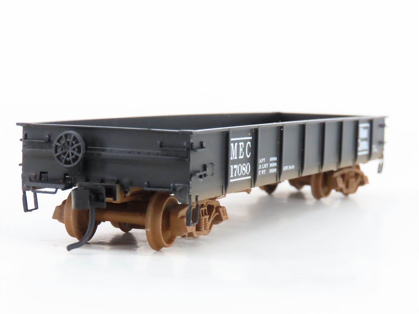 HO Scale Ertl Collectibles 4983 MEC Maine Central 40' Low-Side Gondola #17080
