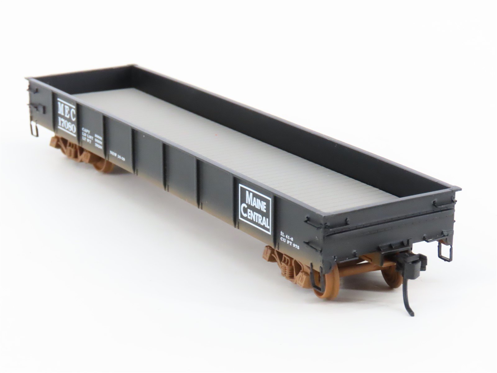 HO Scale Ertl Collectibles 4983 MEC Maine Central 40' Low-Side Gondola #17080