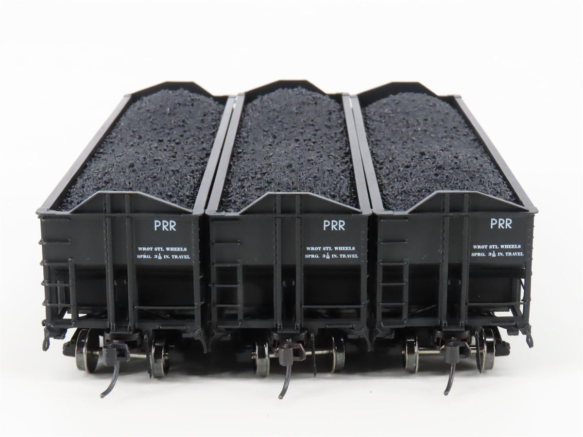 HO Scale Broadway Limited Imports 818 PRR Pennsylvania 3-Bay Hopper 6-Pack
