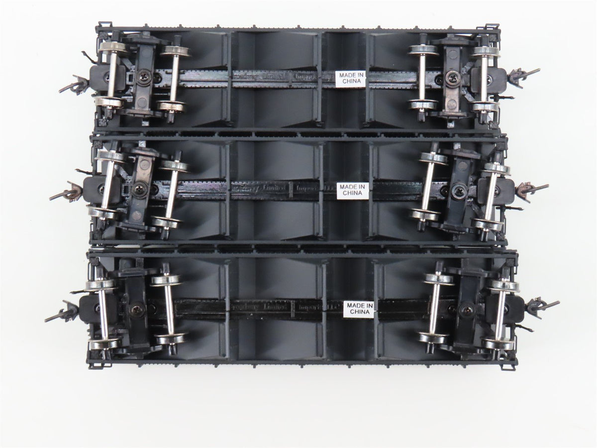 HO Scale Broadway Limited Imports 818 PRR Pennsylvania 3-Bay Hopper 6-Pack