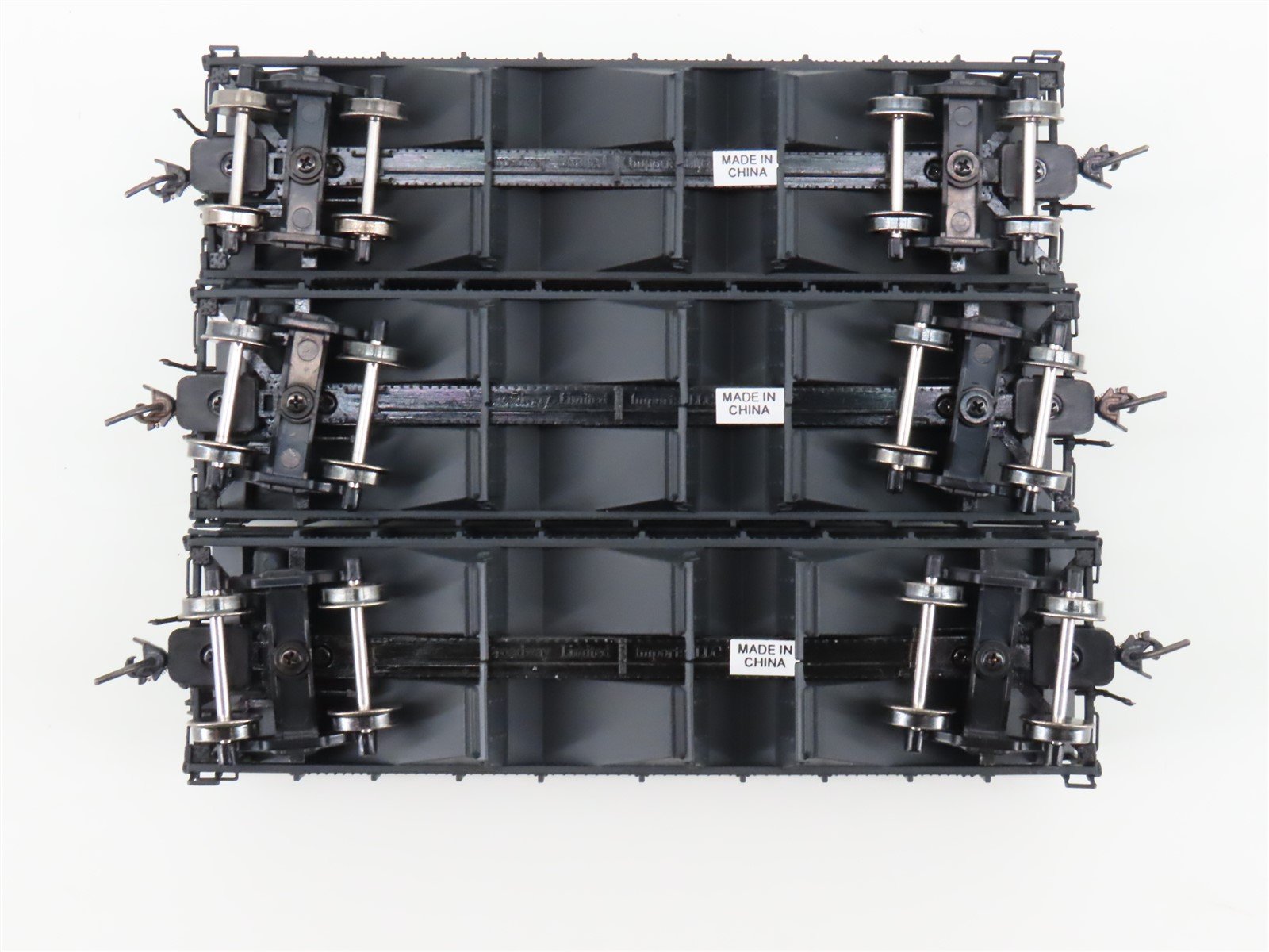 HO Scale Broadway Limited Imports 818 PRR Pennsylvania 3-Bay Hopper 6-Pack