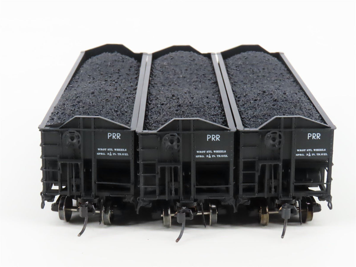 HO Scale Broadway Limited Imports 818 PRR Pennsylvania 3-Bay Hopper 6-Pack