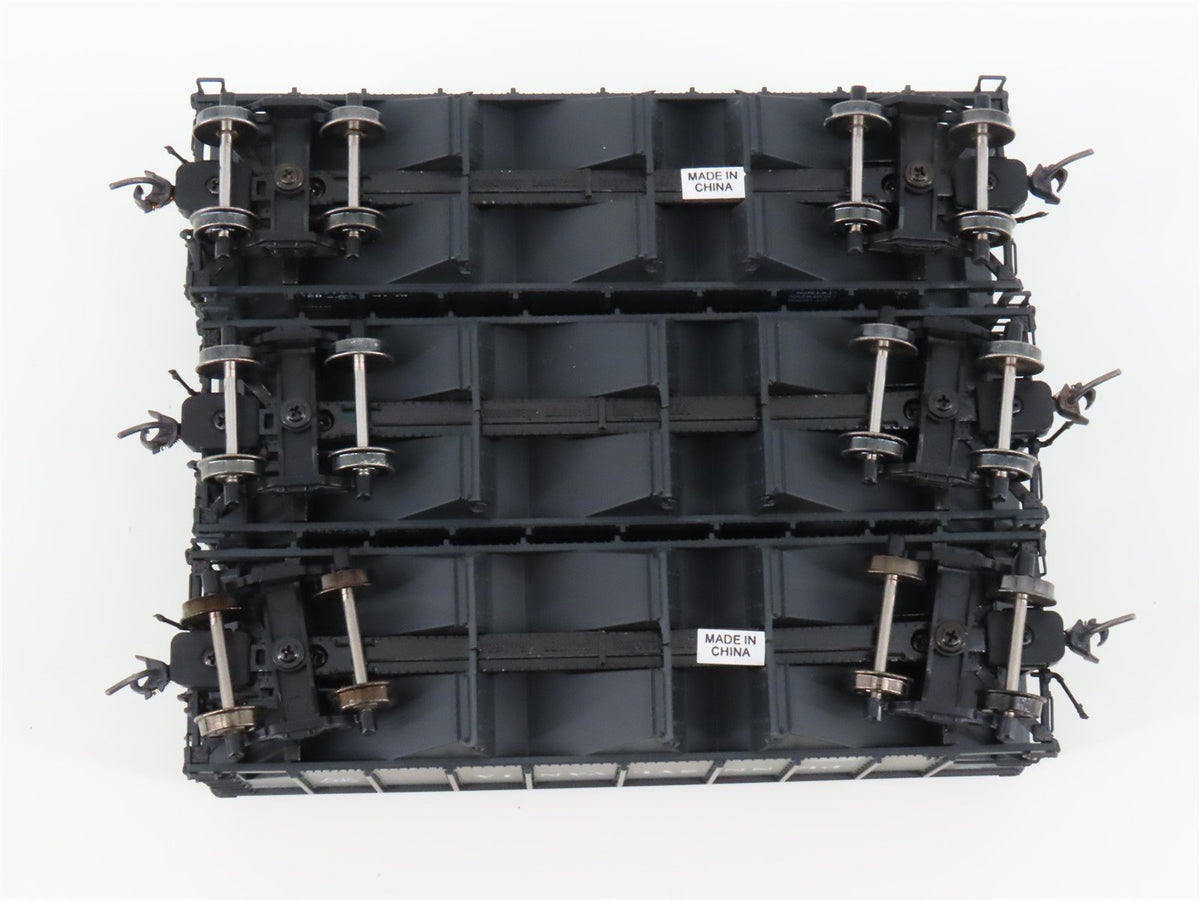 HO Scale Broadway Limited Imports 818 PRR Pennsylvania 3-Bay Hopper 6-Pack