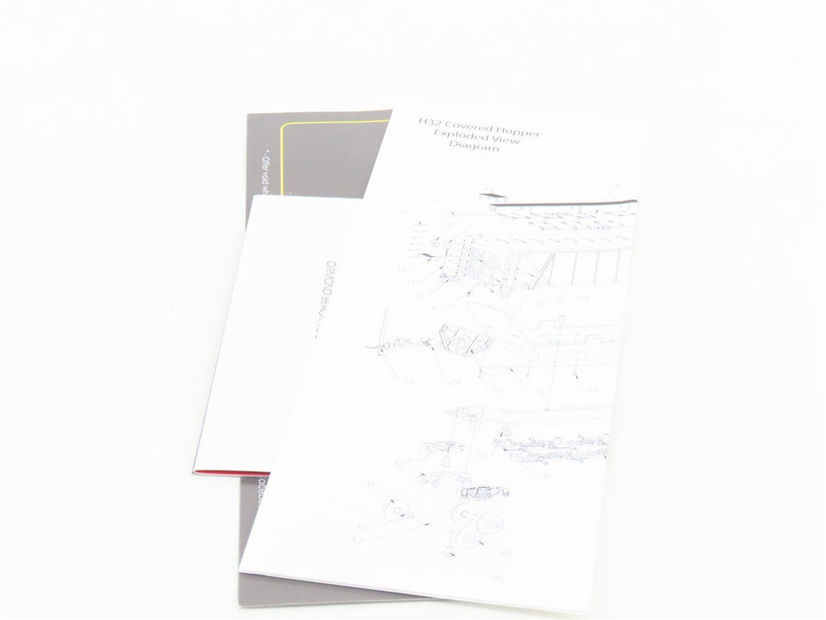 HO Scale Broadway Limited Imports 4089 PRR Pennsylvania 5-Bay Hopper 2-Pack