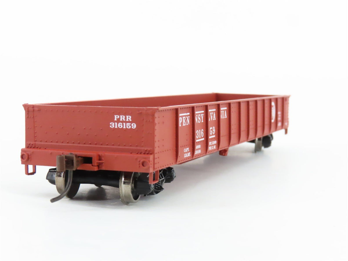 HO Scale Walthers Gold Line 932-7466 PRR Pennsylvania 46&#39; Gondola #316159