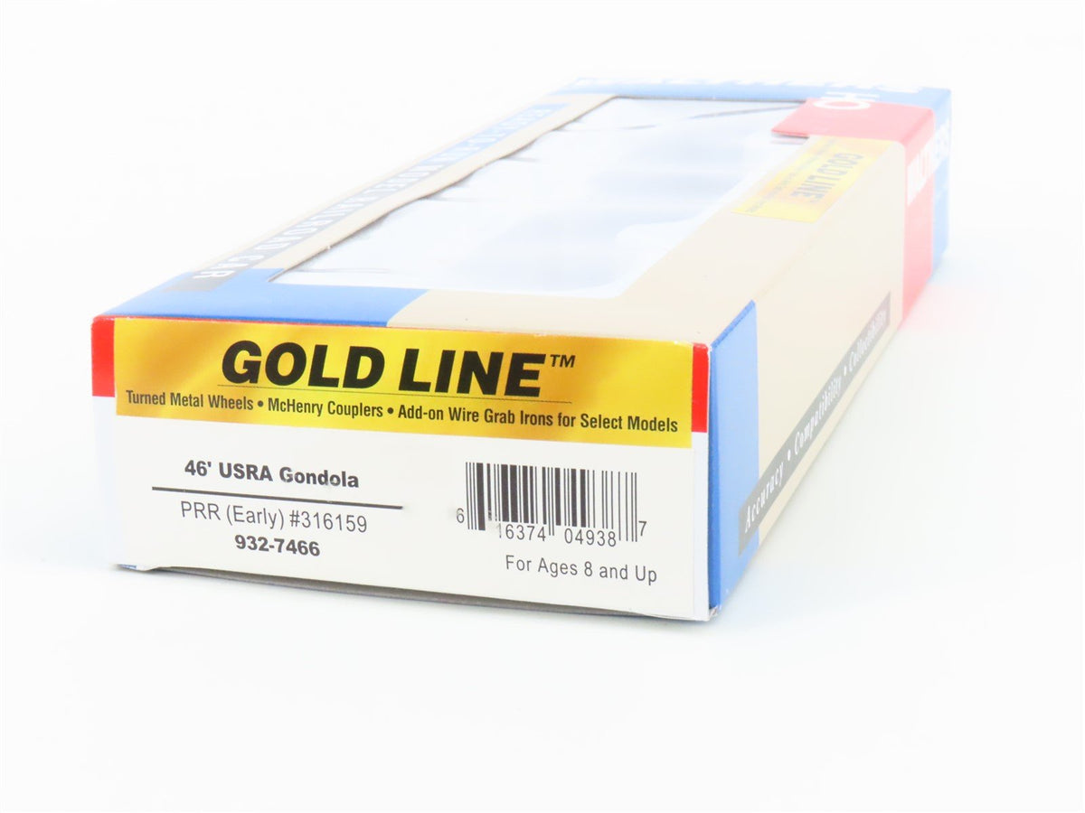HO Scale Walthers Gold Line 932-7466 PRR Pennsylvania 46&#39; Gondola #316159