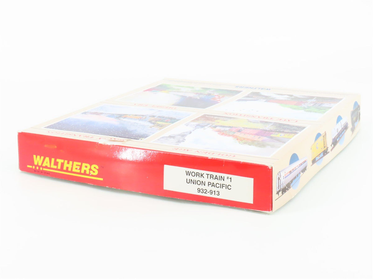 HO Scale Walthers Kit 932-913 UP Union Pacific Work Train Set of 6 Cars