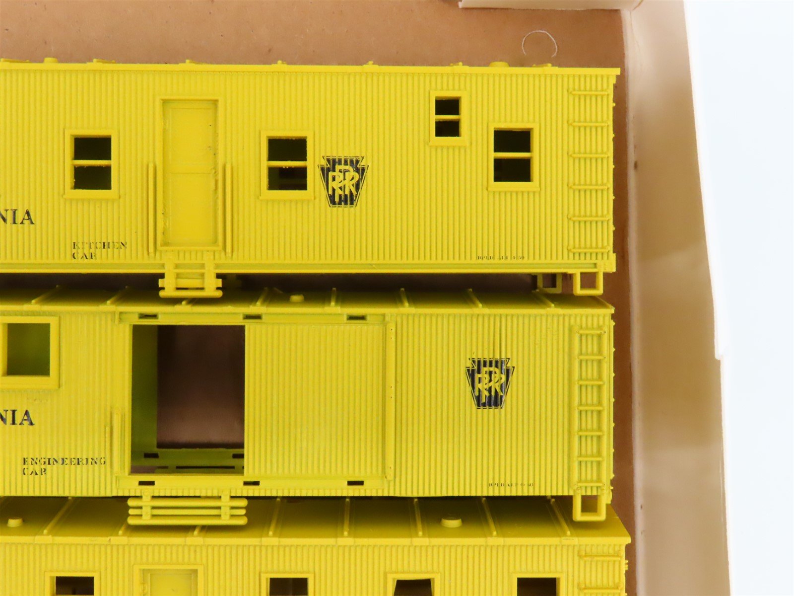 HO Scale Walthers Kit 932-88 PRR Pennsylvania Railroad Work Train Set of 6 Cars