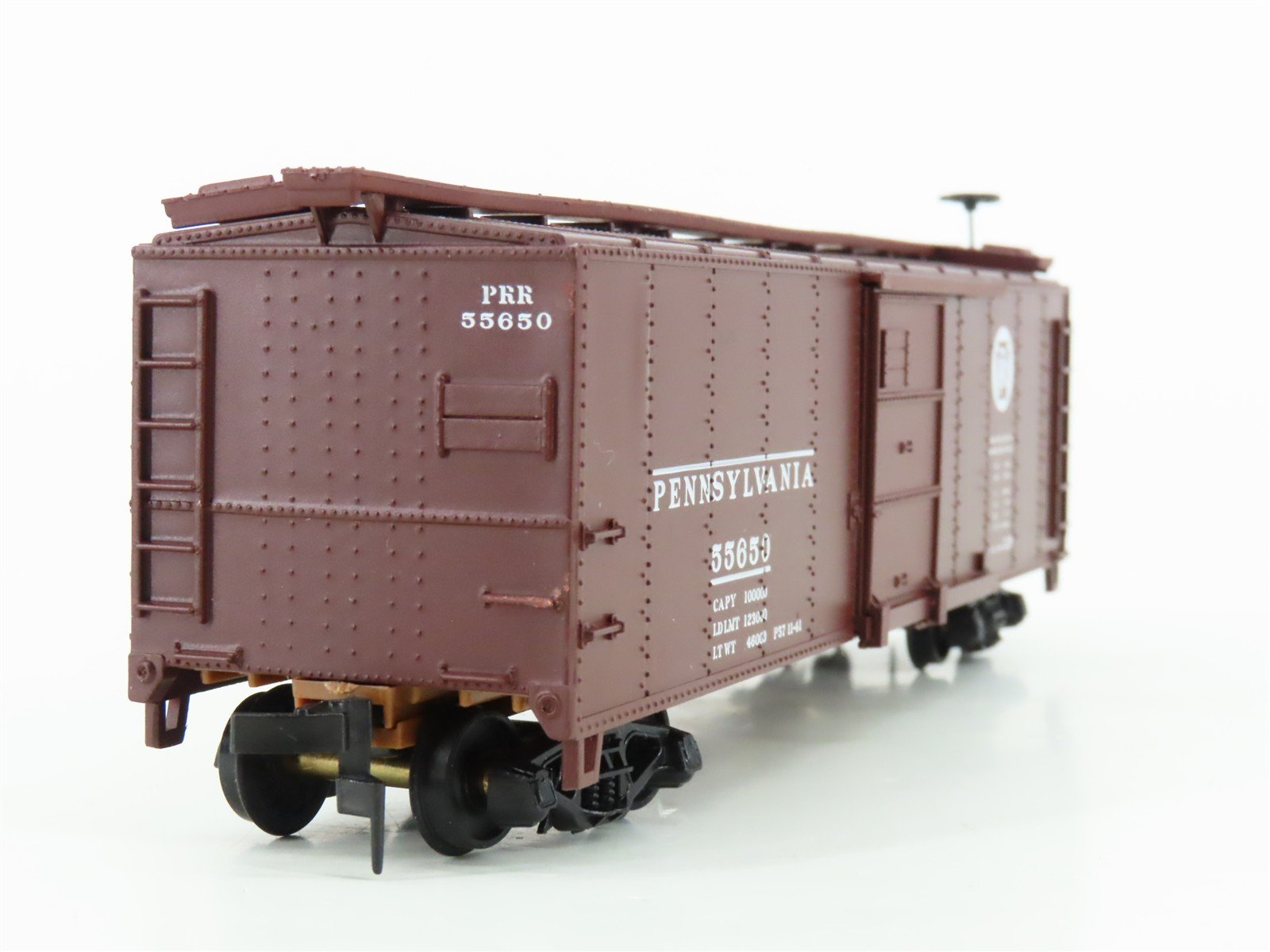 HO Scale Walthers Trainline 931-621 PRR Pennsylvania Railroad Box Car #55650