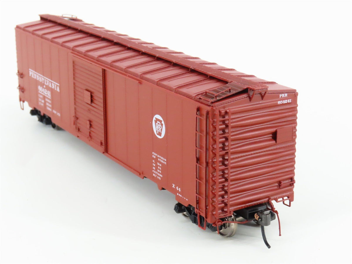 HO Scale Branchline Blueprint Series 110114 PRR Pennsylvania 50&#39; Box Car #604241