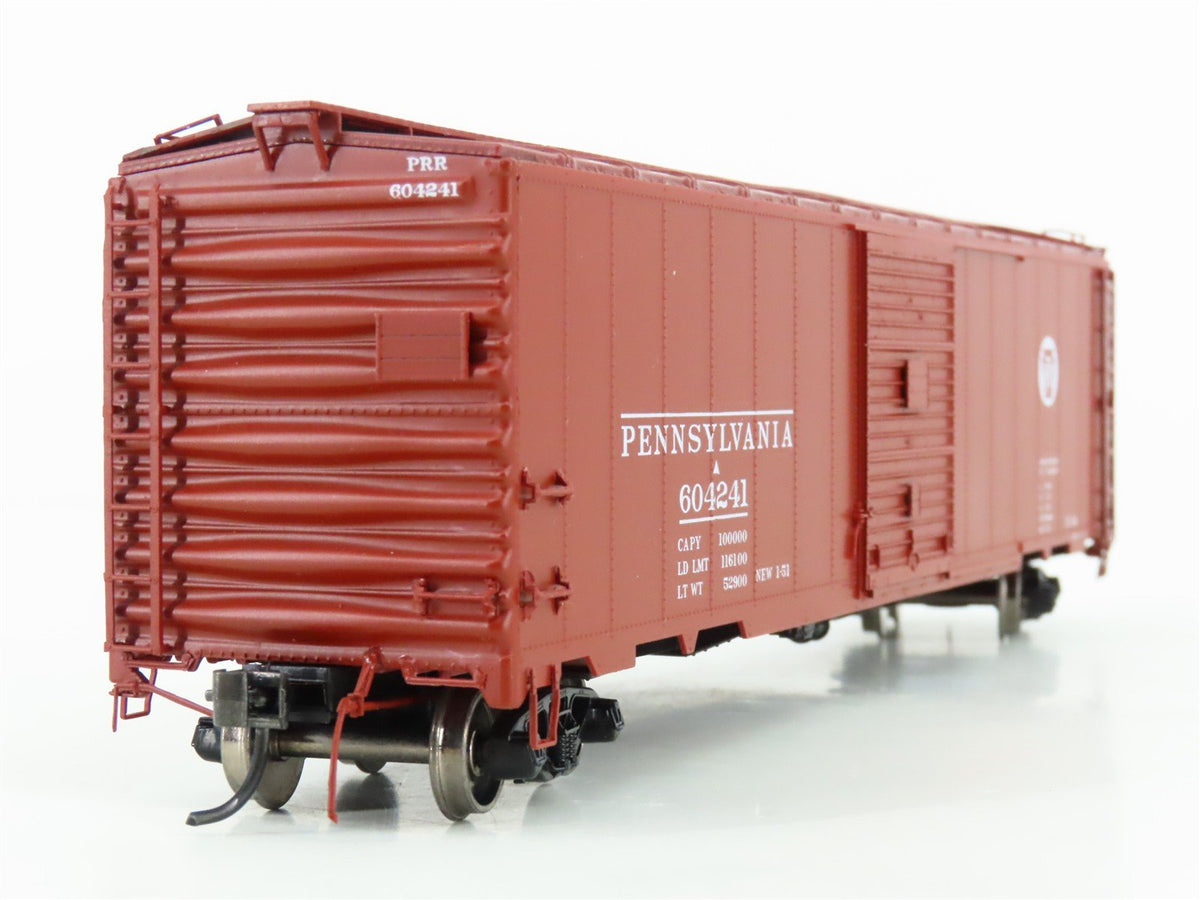 HO Scale Branchline Blueprint Series 110114 PRR Pennsylvania 50&#39; Box Car #604241