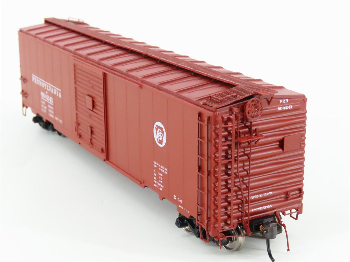 HO Scale Branchline Blueprint Series 110114 PRR Pennsylvania 50&#39; Box Car #604241