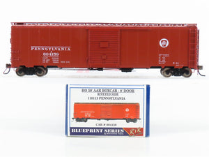 HO Scale Branchline Blueprint Series 110113 PRR Pennsylvania 50' Box Car #604158