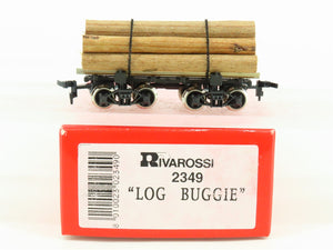 HO Scale Rivarossi 2349 Log Car w/ Log Load