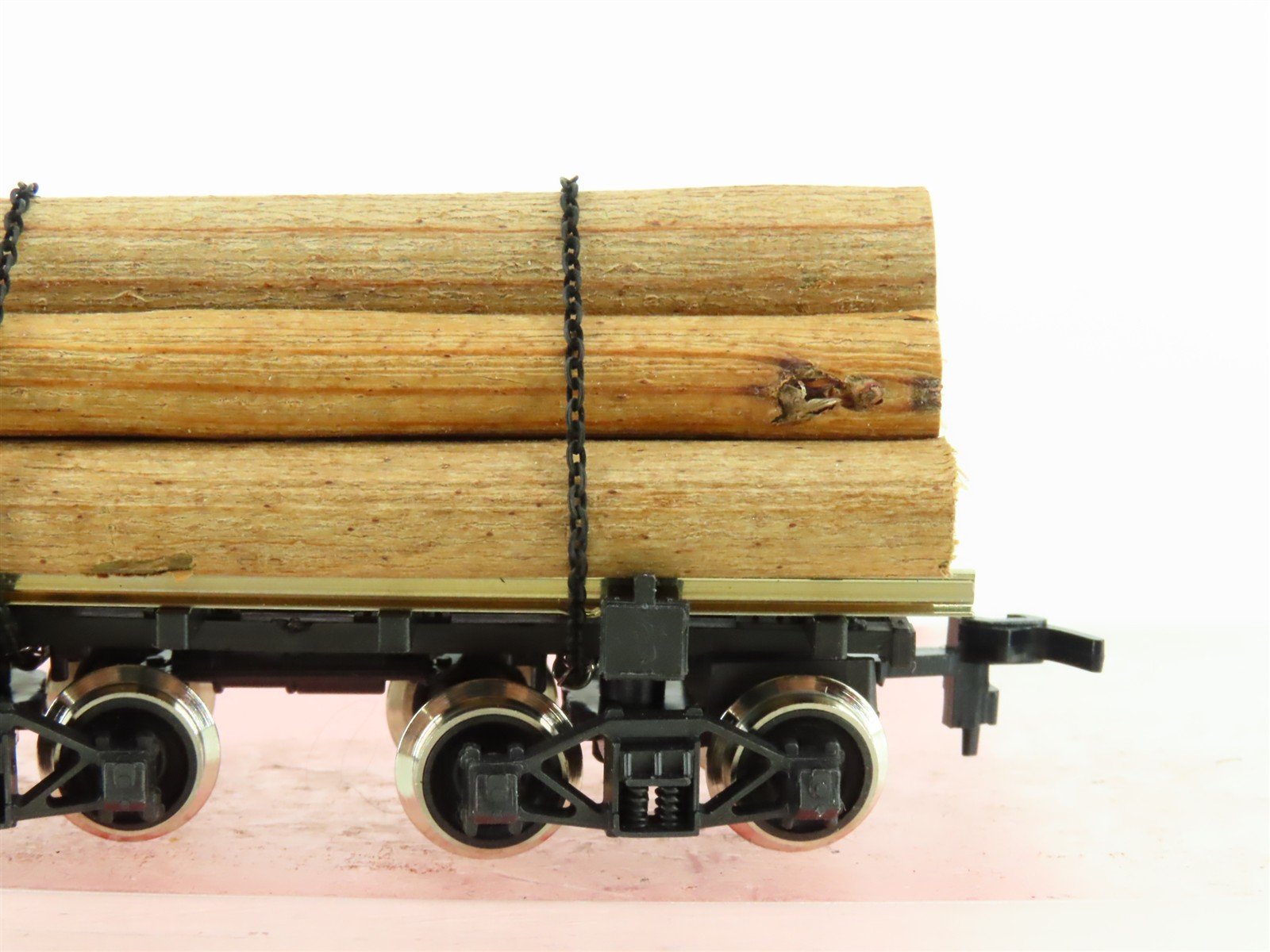 HO Scale Rivarossi 2349 Log Car w/ Log Load