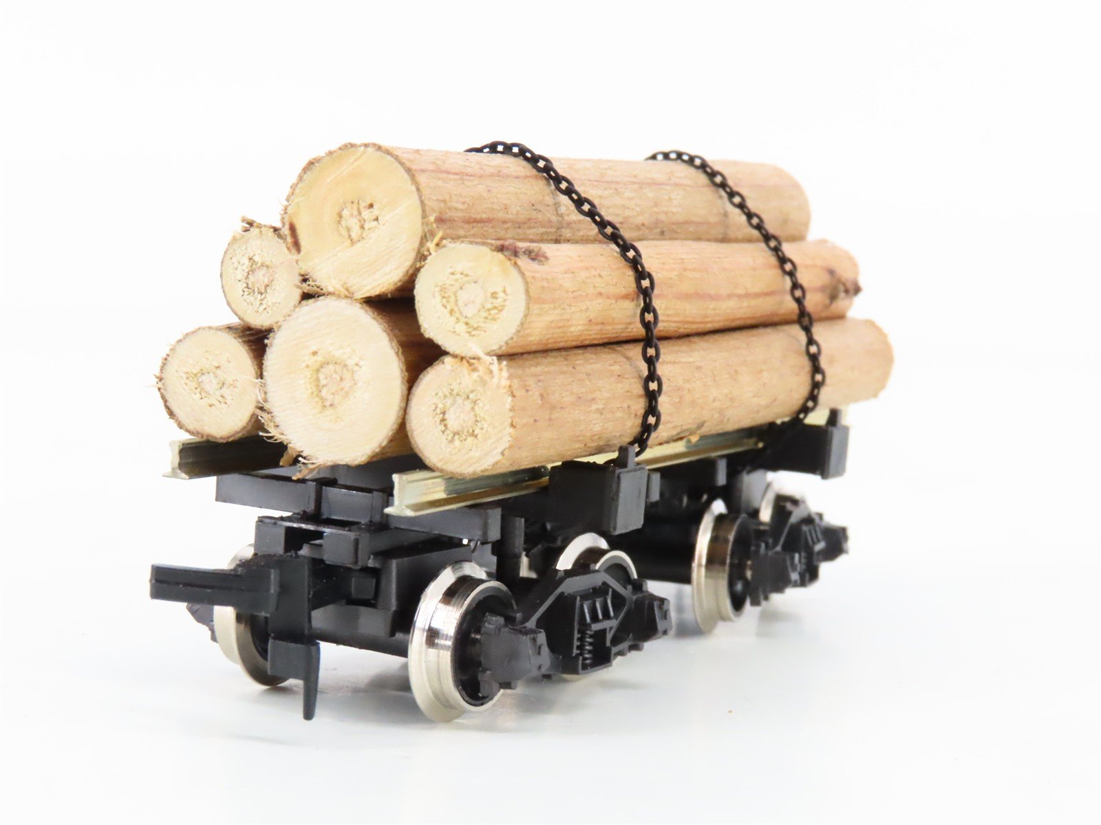 HO Scale Rivarossi 2349 Log Car w/ Log Load