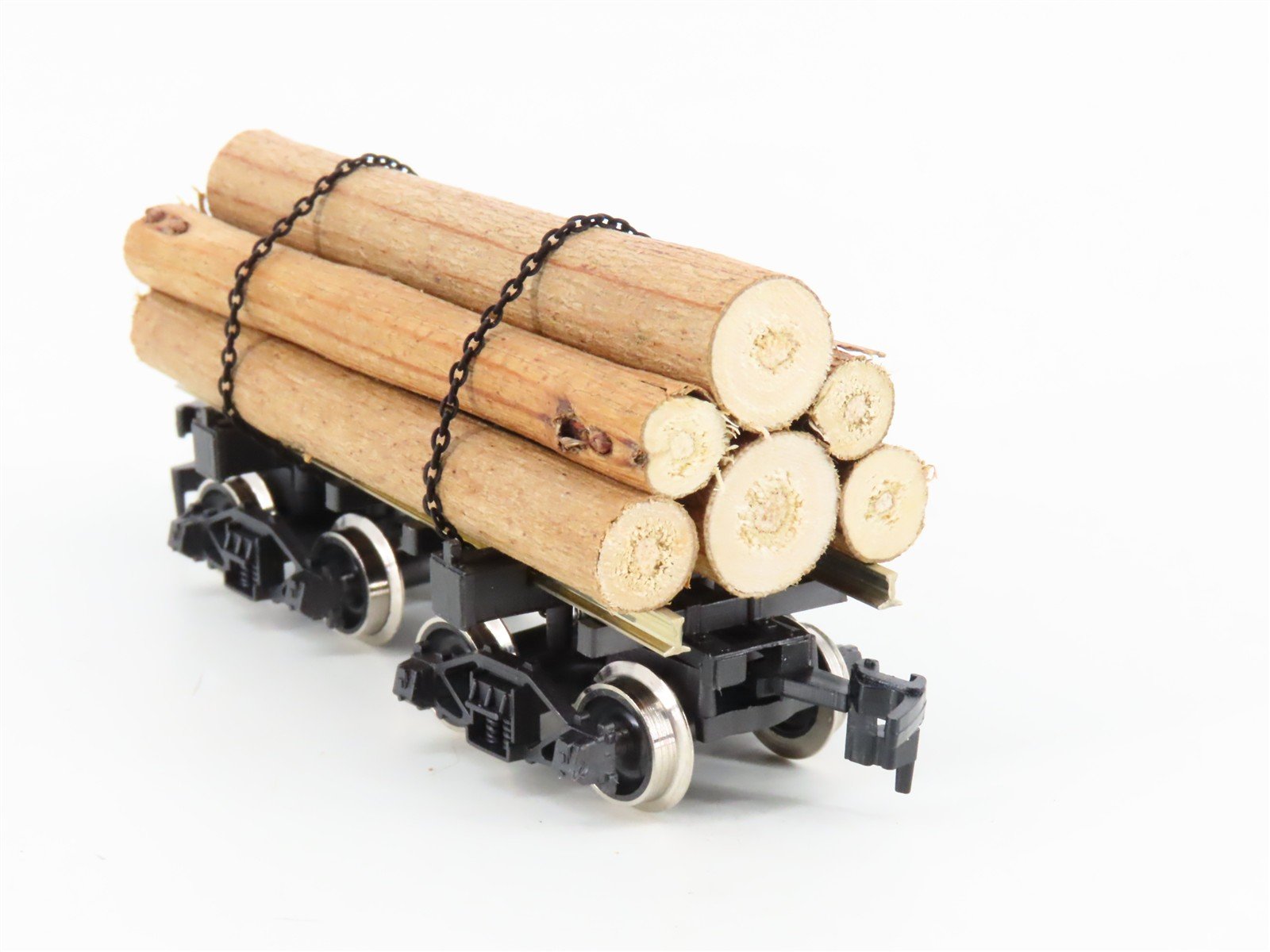 HO Scale Rivarossi 2349 Log Car w/ Log Load