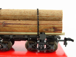 HO Scale Rivarossi 2349 Log Car w/ Log Load