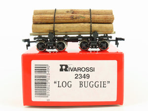 HO Scale Rivarossi 2349 Log Car w/ Log Load