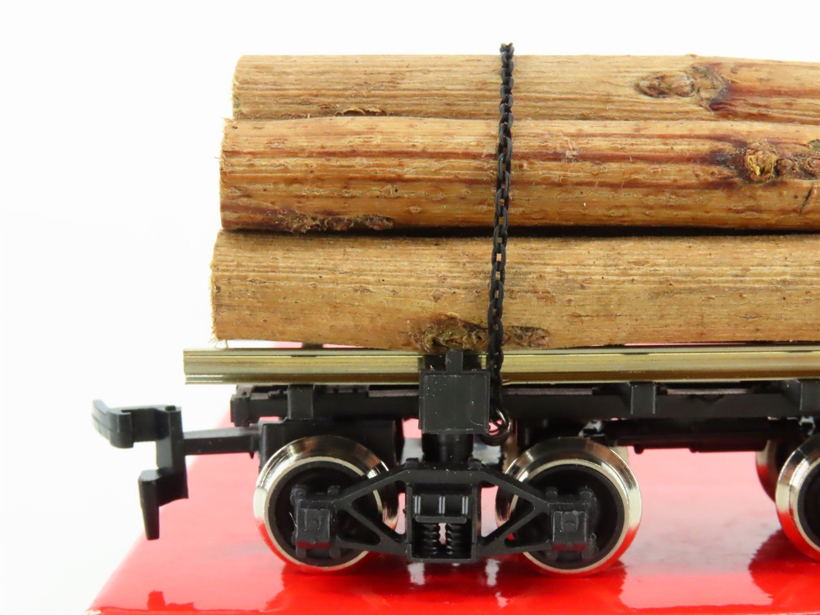 HO Scale Rivarossi 2349 Log Car w/ Log Load