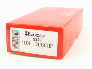HO Scale Rivarossi 2349 Log Car w/ Log Load