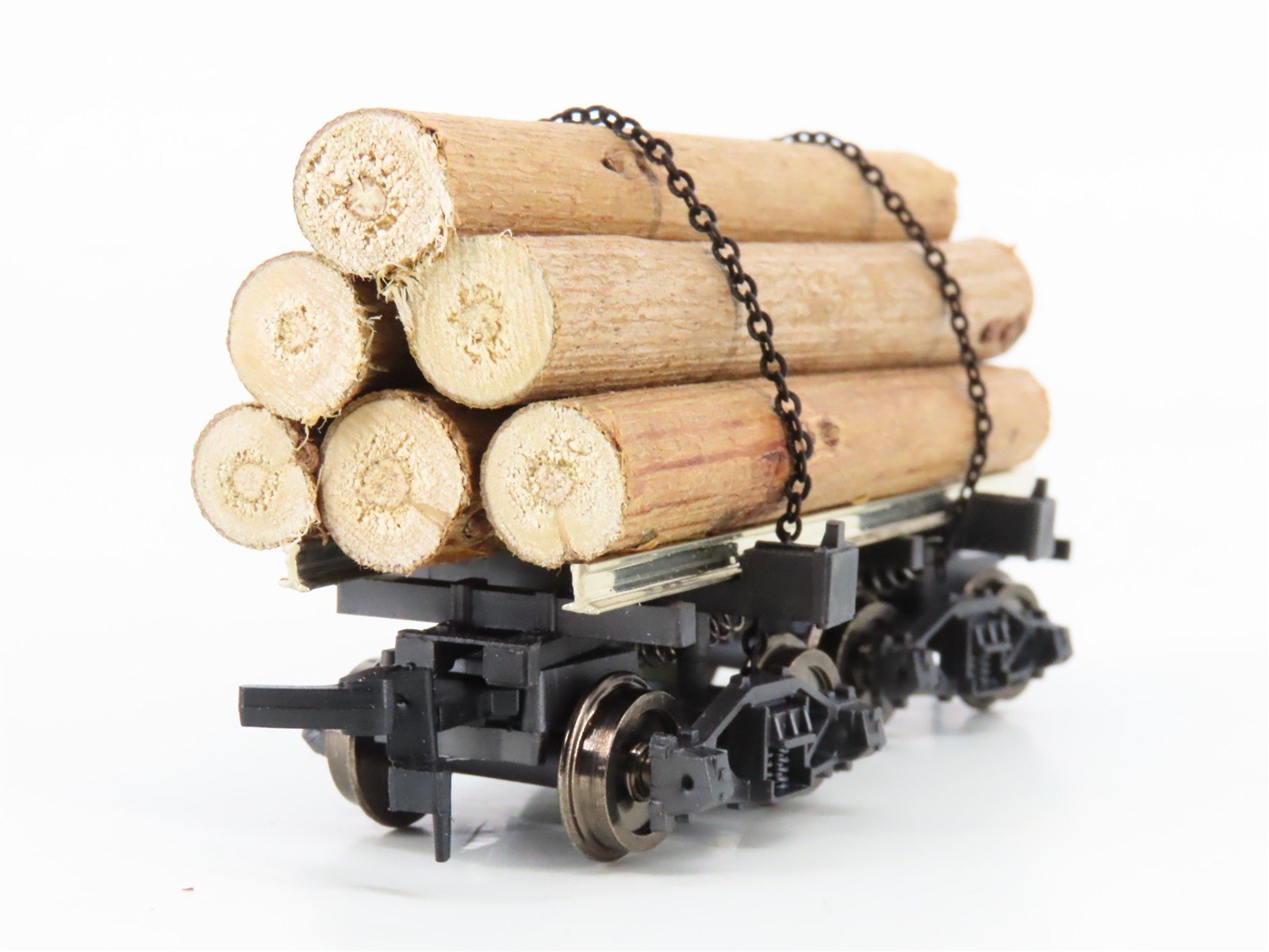 HO Scale Rivarossi 2349 Log Car w/ Log Load
