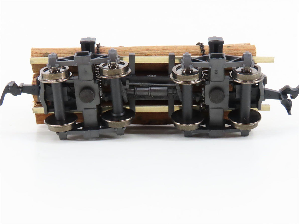 HO Scale Rivarossi 2349 Log Car w/ Log Load