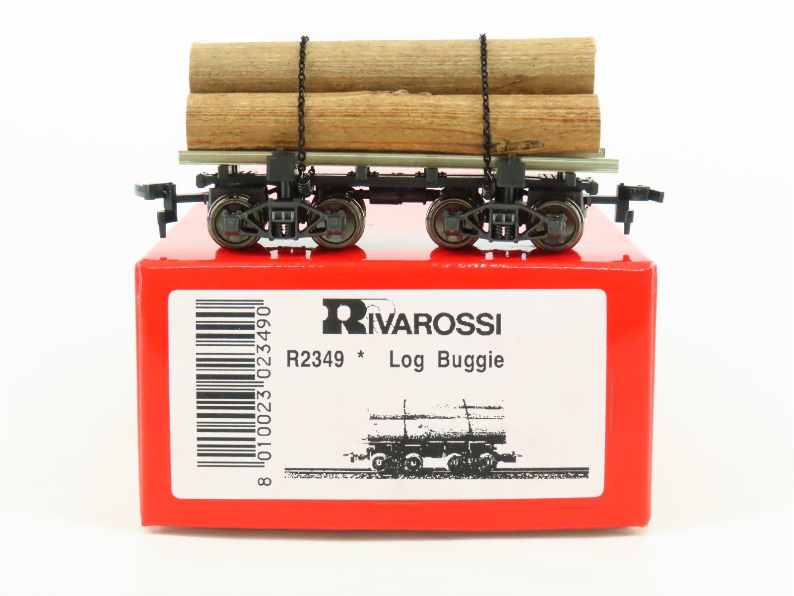 HO Scale Rivarossi R2349 Log Car w/ Log Load