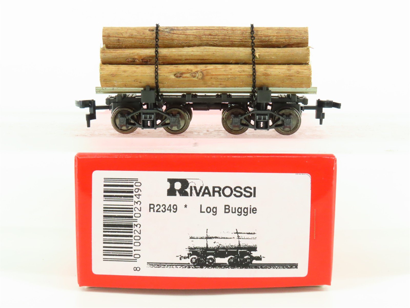 HO Scale Rivarossi R2349 Log Car w/ Log Load