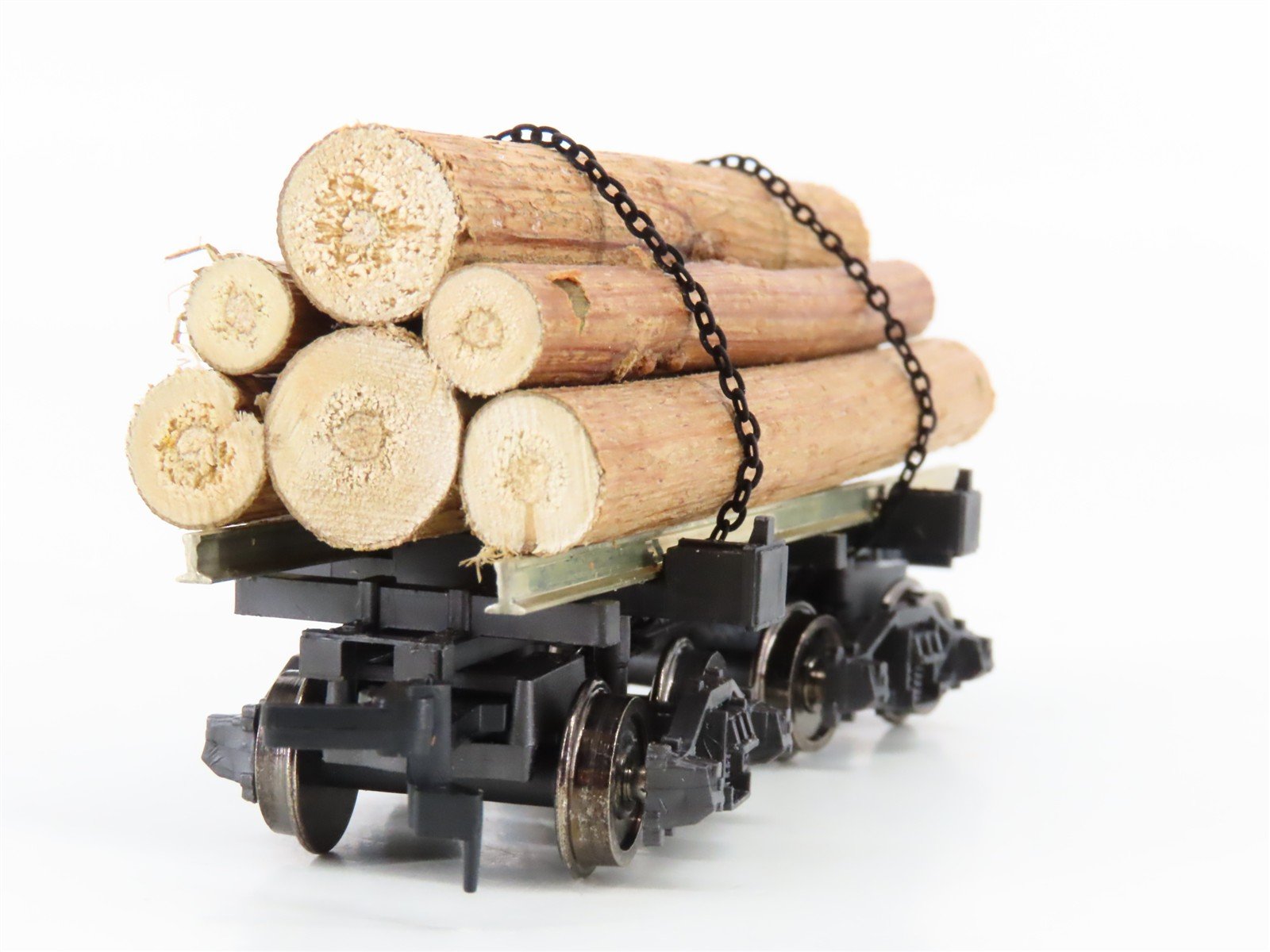 HO Scale Rivarossi R2349 Log Car w/ Log Load