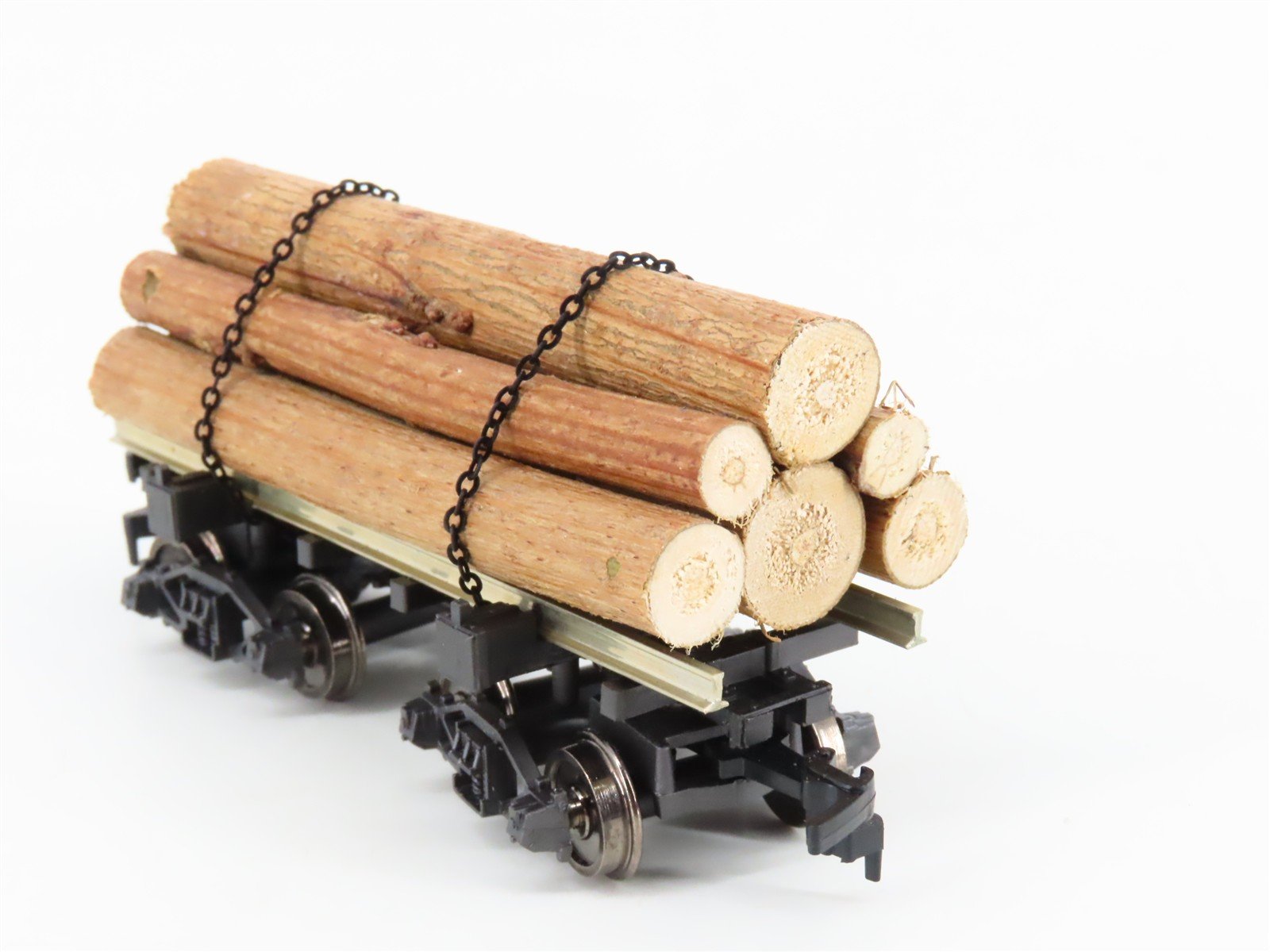 HO Scale Rivarossi R2349 Log Car w/ Log Load