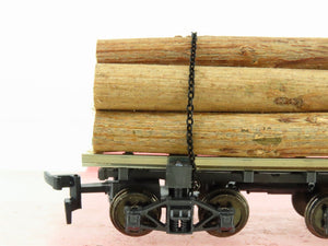 HO Scale Rivarossi 2349 Log Car w/ Log Load