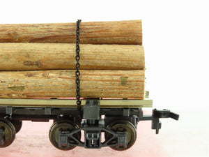 HO Scale Rivarossi 2349 Log Car w/ Log Load