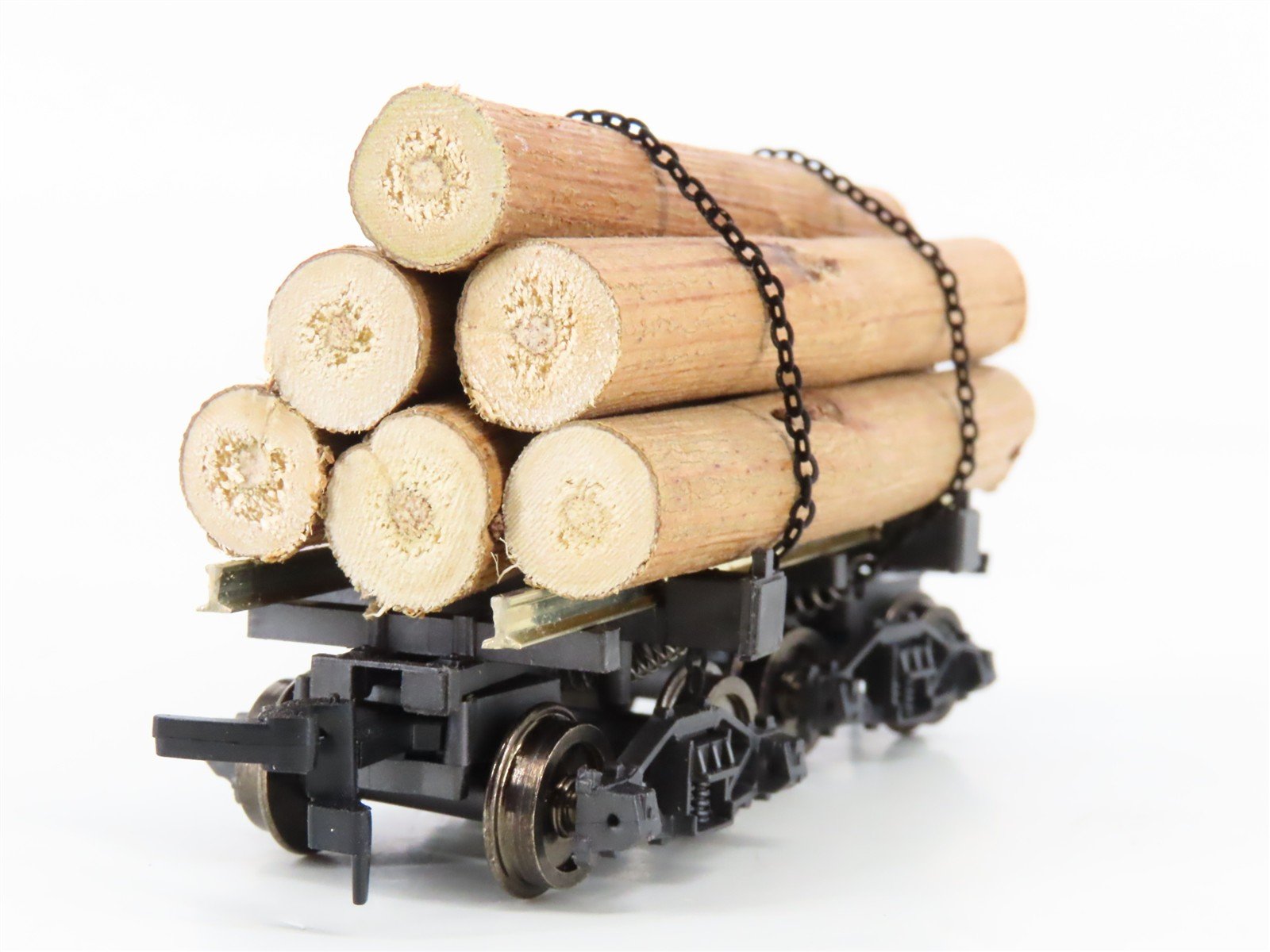 HO Scale Rivarossi 2349 Log Car w/ Log Load