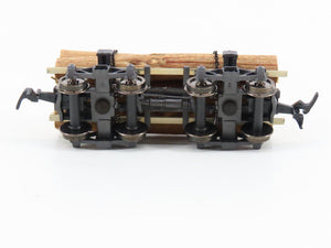 HO Scale Rivarossi 2349 Log Car w/ Log Load
