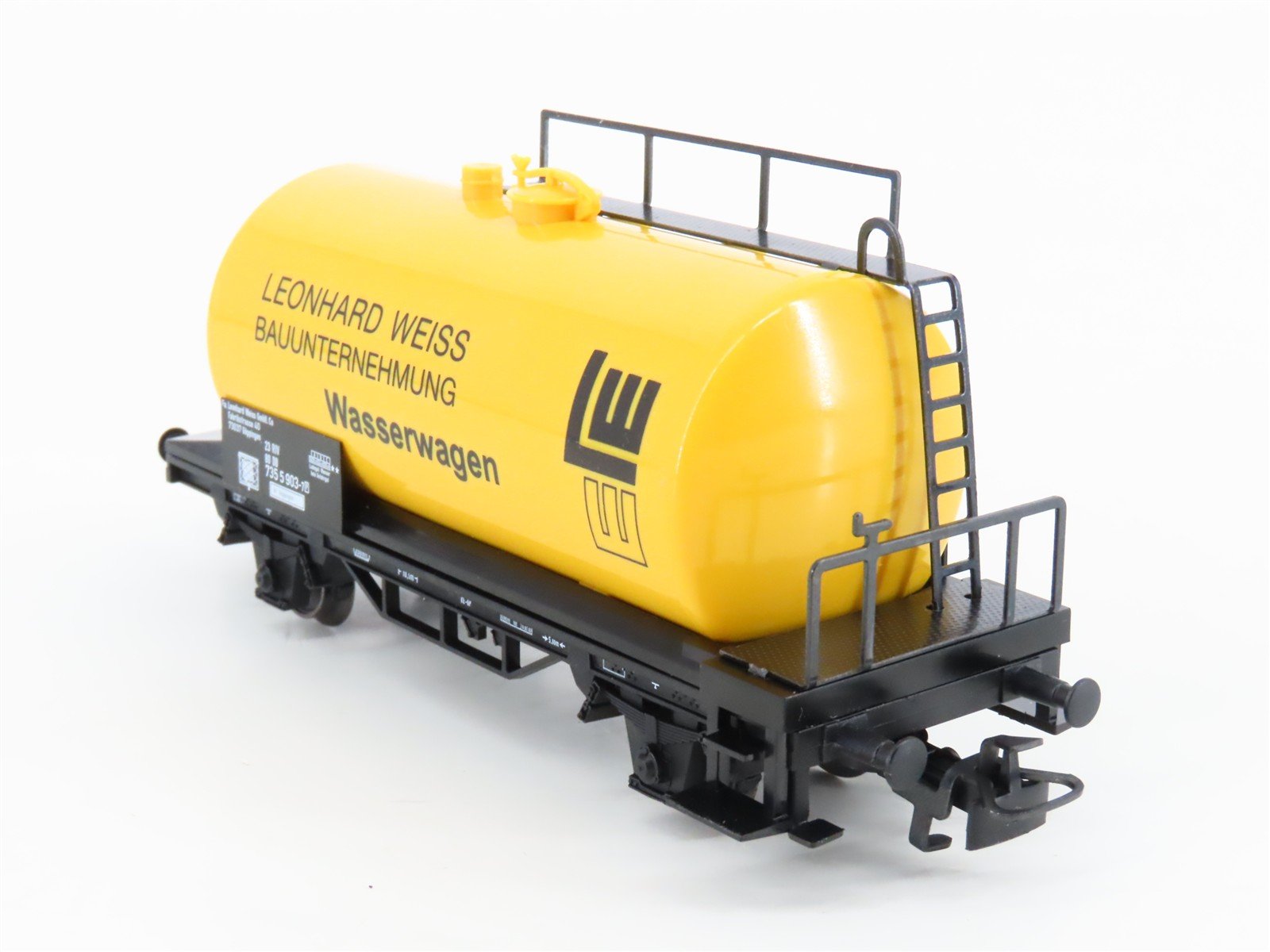HO Scale Marklin 00754-22 DB Deutsche Bahn Leonhard Weiss Tank Car