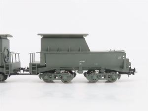 HO Scale Liliput L230991 DB Deutsche Bahn Double Unit Auxiliary Tank Car