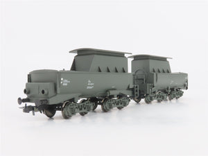 HO Scale Liliput L230991 DB Deutsche Bahn Double Unit Auxiliary Tank Car