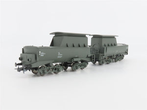 HO Scale Liliput L230991 DB Deutsche Bahn Double Unit Auxiliary Tank Car