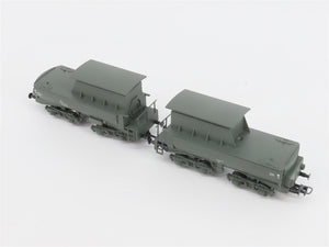 HO Scale Liliput L230991 DB Deutsche Bahn Double Unit Auxiliary Tank Car