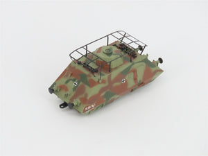 HO Liliput L136504 Pioneer Car, Cannon Car, Command Car & Infantry Car Set of 4