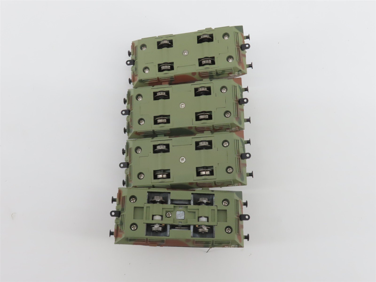 HO Liliput L136504 Pioneer Car, Cannon Car, Command Car & Infantry Car Set of 4