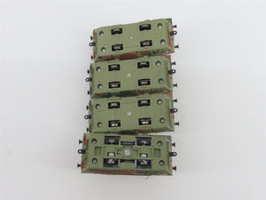 HO Liliput L136504 Pioneer Car, Cannon Car, Command Car & Infantry Car Set of 4