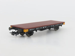 HO Liliput L240013 DR Deutsche Reichsbahn Flat Cars w/ Army Vehicles Set of 4