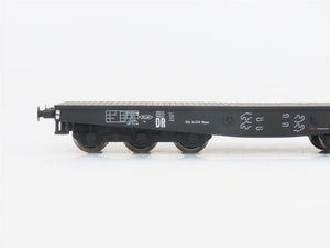 HO Liliput L240023 DR Deutsche Reichsbahn Flat Cars w/ Military Tanks Set of 4