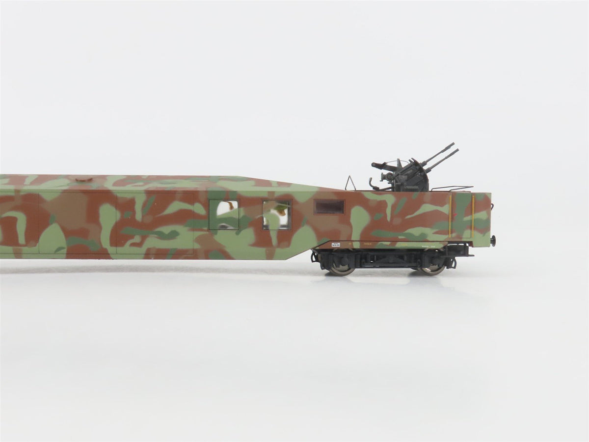 HO Scale Liliput L336615 DR Deutsche Reichsbahn WWII Flakwagen Anti-Aircraft Car
