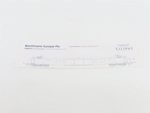 HO Scale Liliput L336615 DR Deutsche Reichsbahn WWII Flakwagen Anti-Aircraft Car